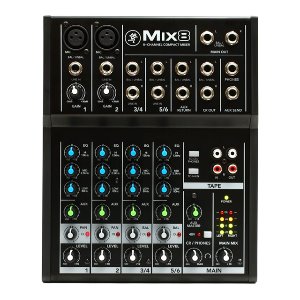 MACKIE MIX-8, 맥키 MIX8, 8채널 소형 오디오믹서